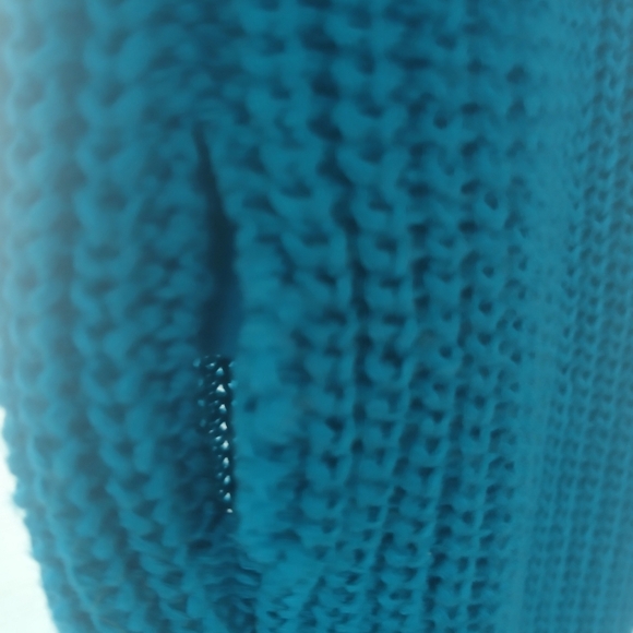 Willow & Wind Crochet Slip Dress Size S Fitted Teal. FL - Picture 8 of 8